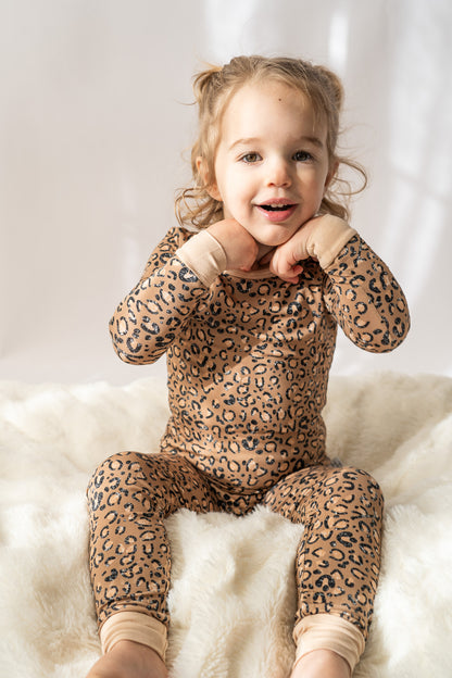 Leopard 2 Piece PJ's