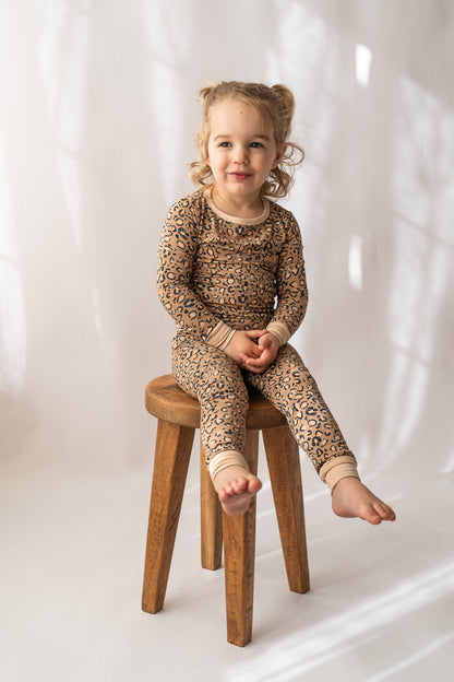 Leopard 2 Piece PJ's
