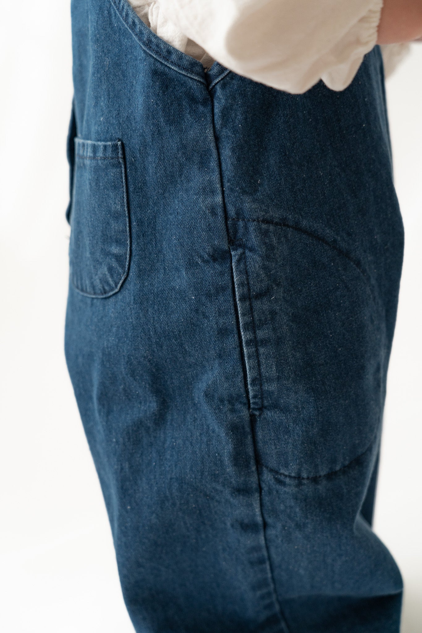 Wide Leg Denim Overalls