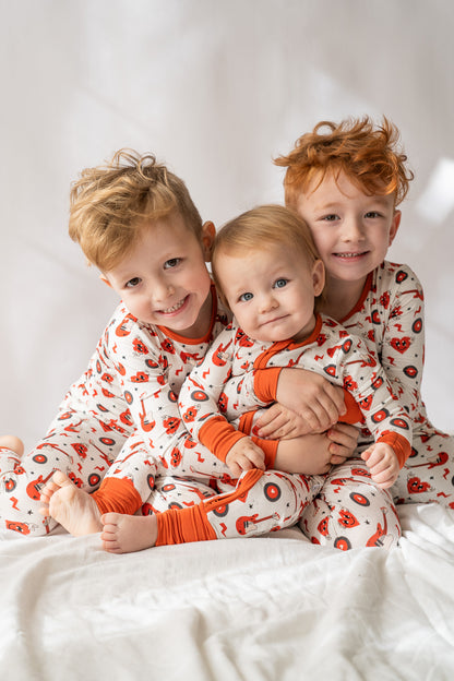 Rocker Heart 2 Piece Jammie Set