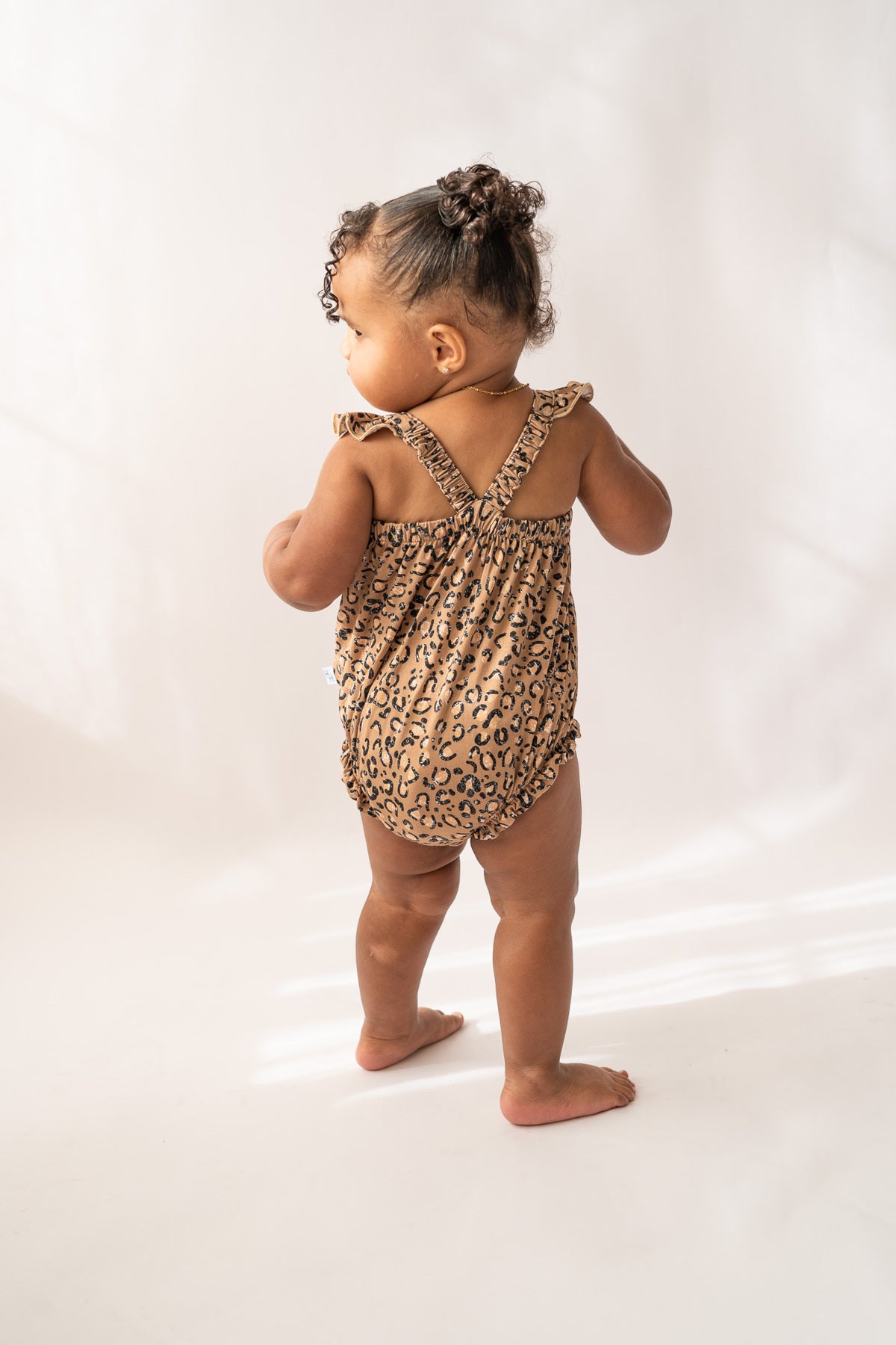 Leopard Bubble Romper