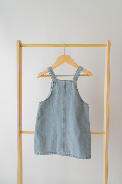 Denim Overall Dress
