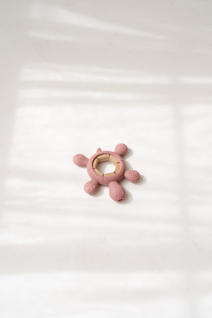 Turtle ring teether