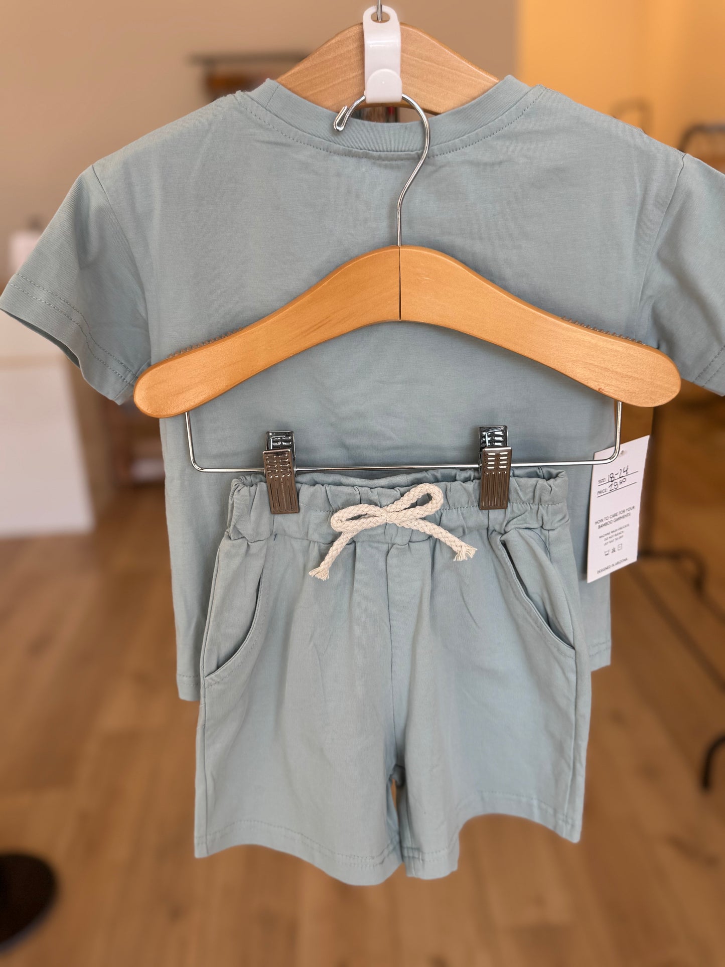 Teal Cotton Day Set
