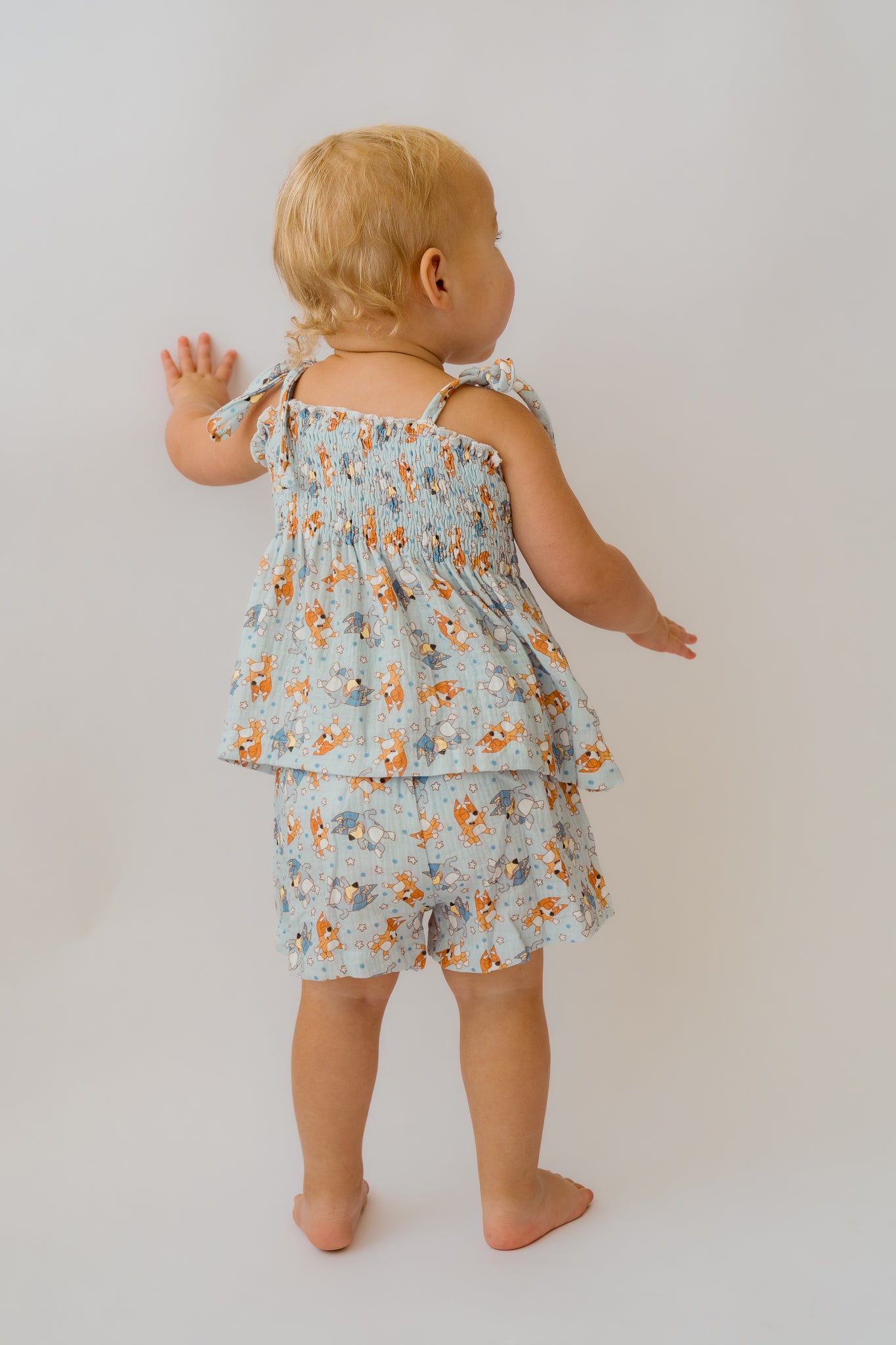 Bluey Muslin Cotton Girl's Set