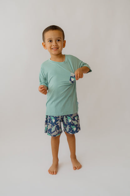 Sharks Boy's Casual Set