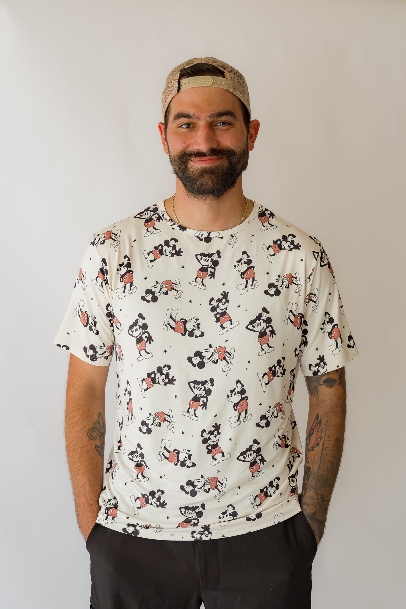 Steamboat Willie Men's Bamboo T-shirt