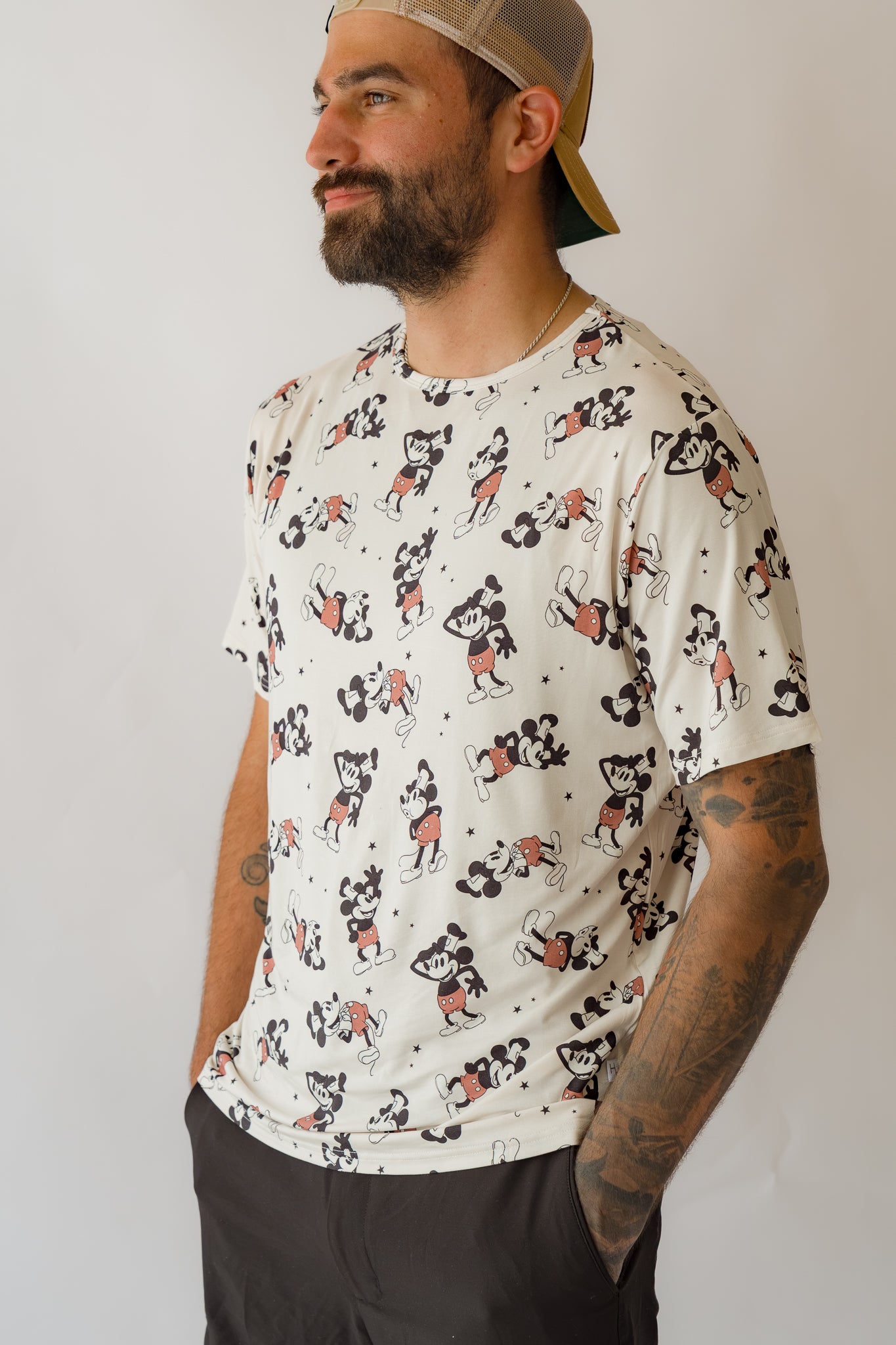 Steamboat Willie Men's Bamboo T-shirt