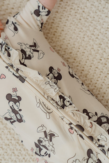 Steamboat Willie Girl's Shorty Loveralls