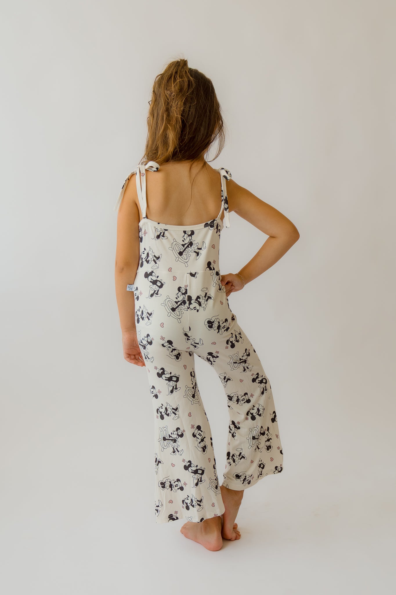 Steamboat Willie Girl's Bell Romper