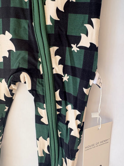 Holiday Plaid Trees Loveralls