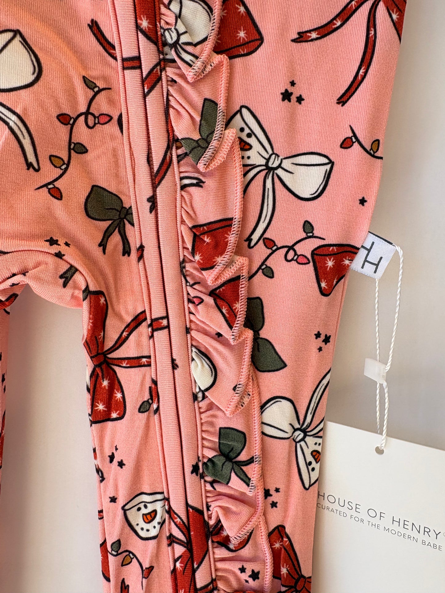 Holiday Bows Loveralls