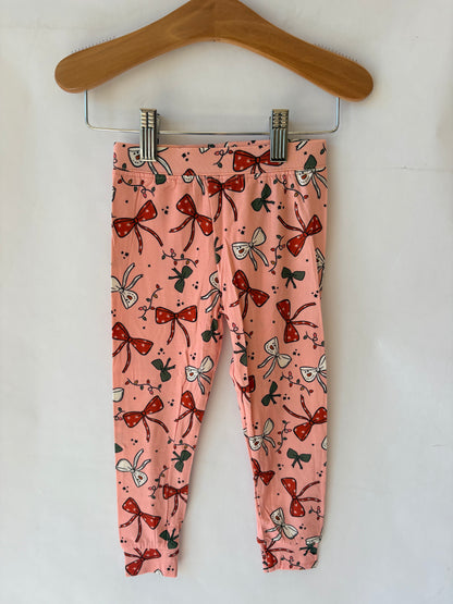 Holiday Bows 2 piece PJ's