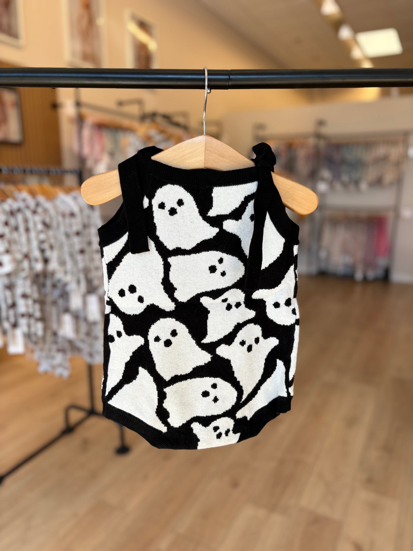 Ghost Bubble Romper