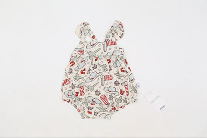 American Rodeo bubble romper