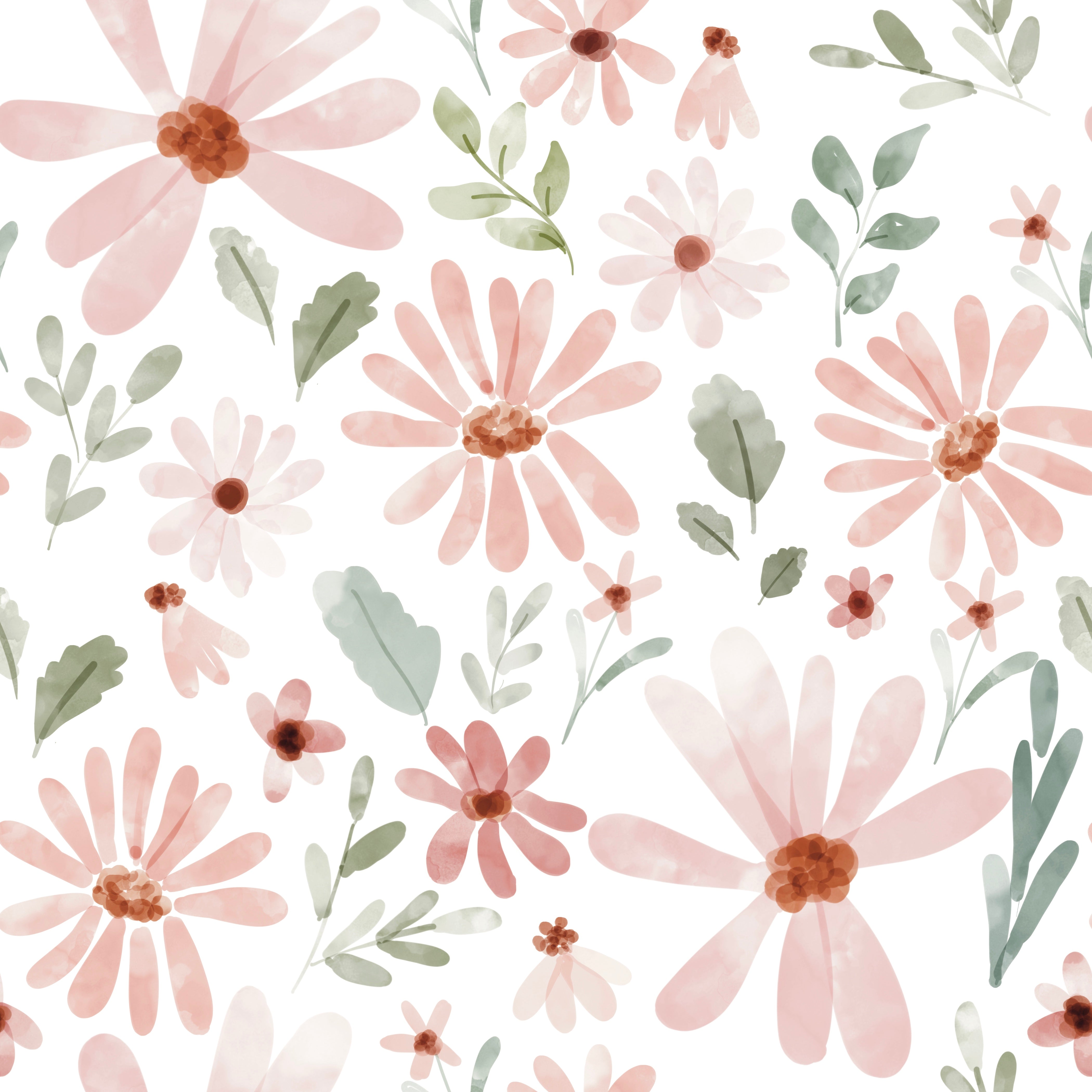 Print Swatch - Watercolor Floral