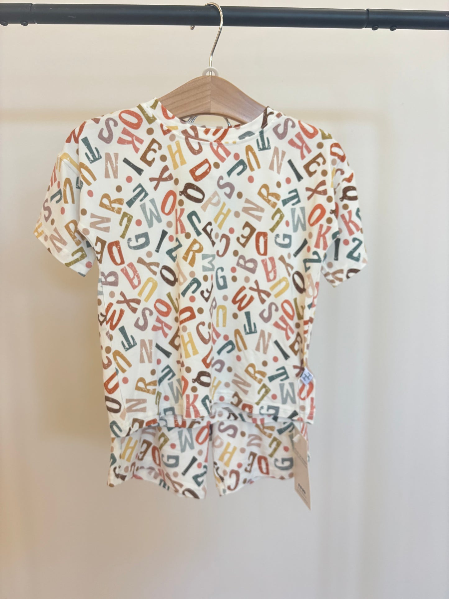 Alphabet Boy's Casual Set