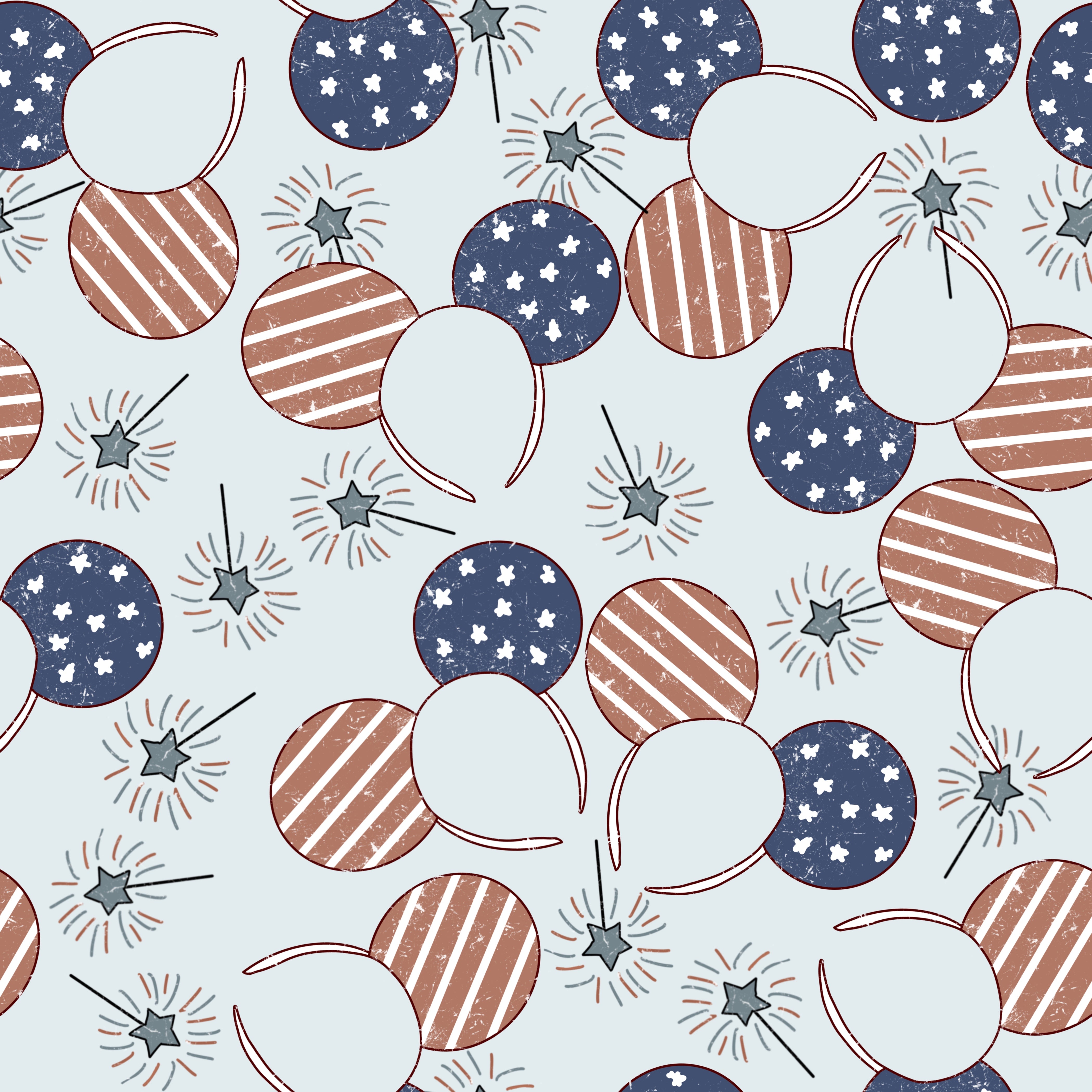 Print Swatch - Magical Ears