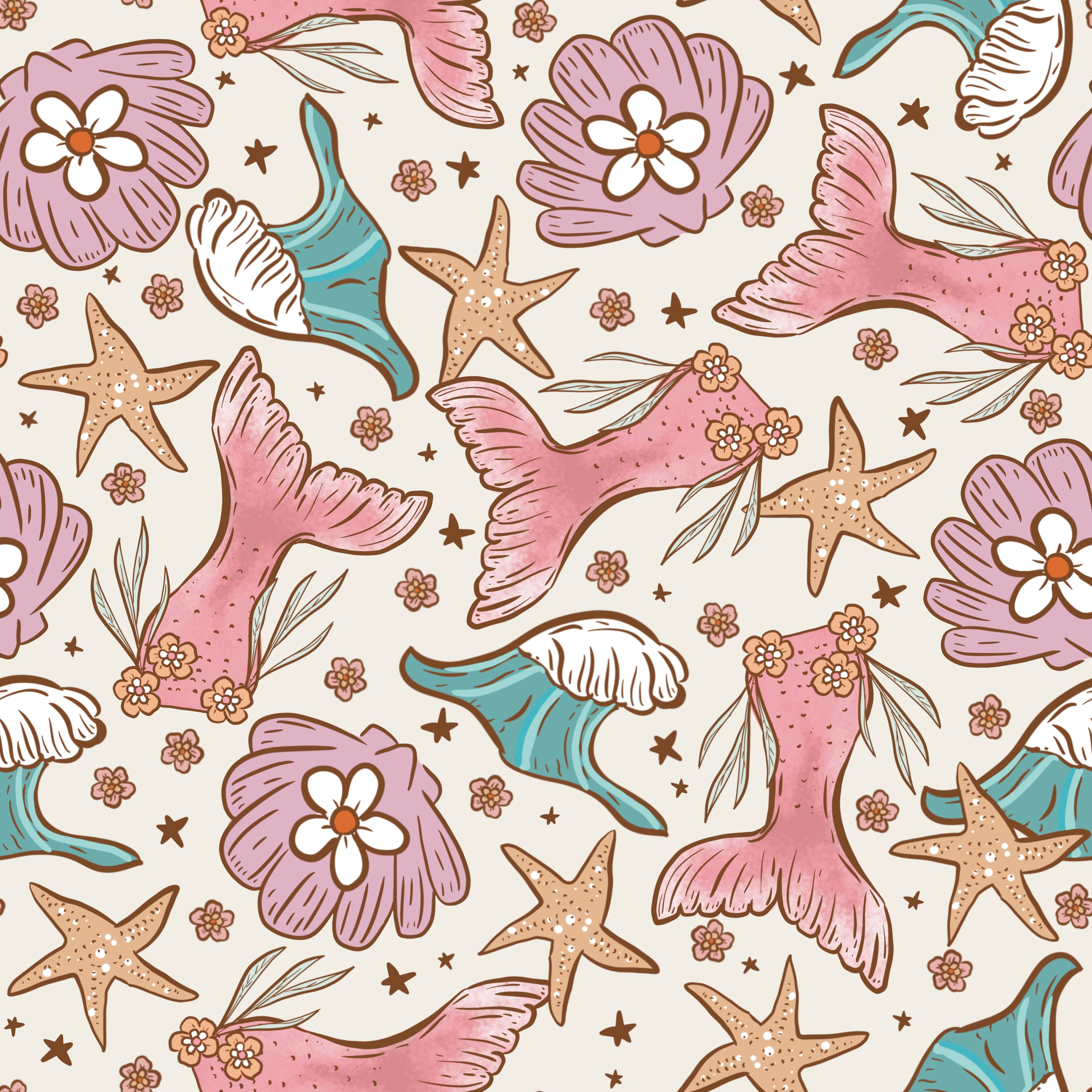 Print Swatch - Mermaid