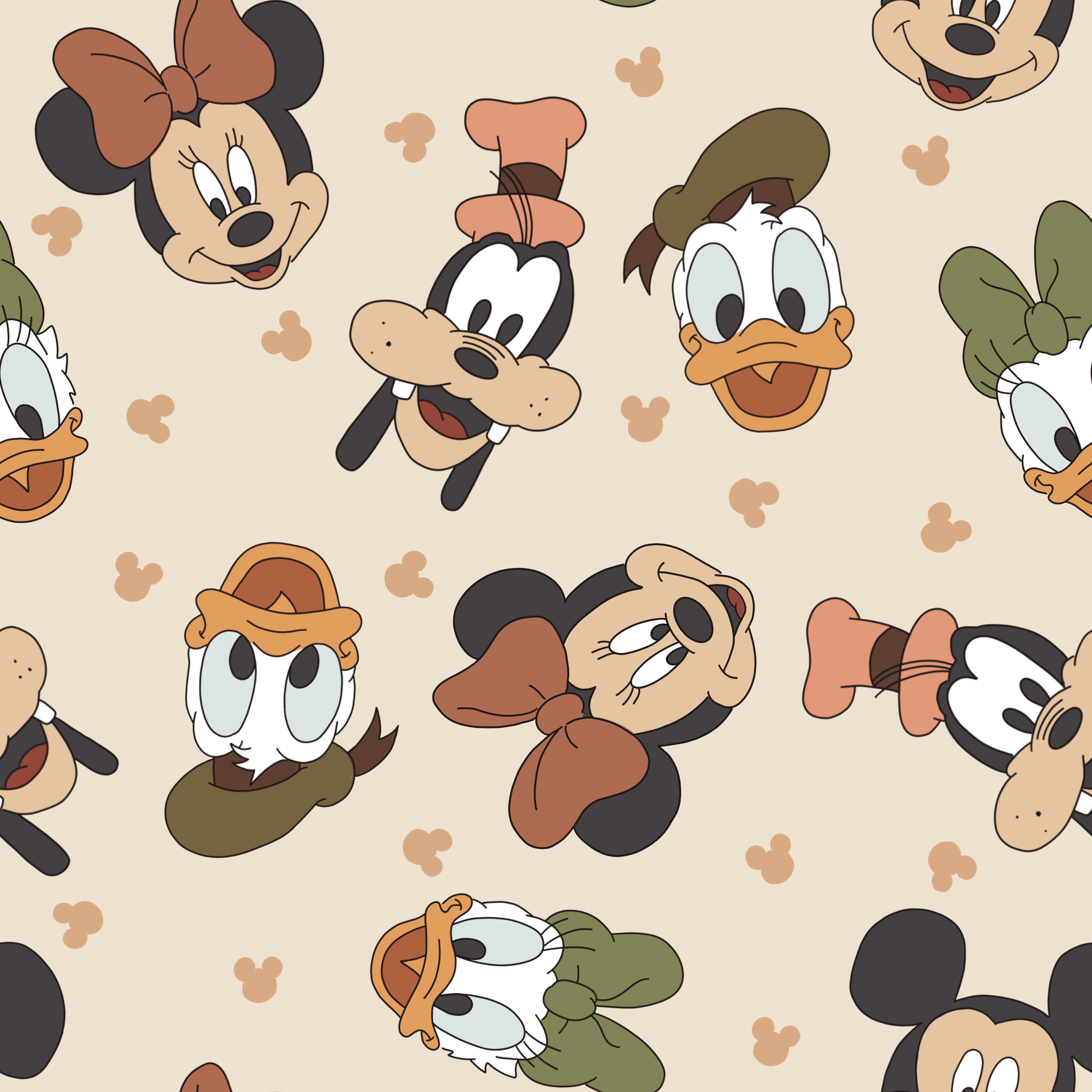 Print Swatch - Mickey & Friends