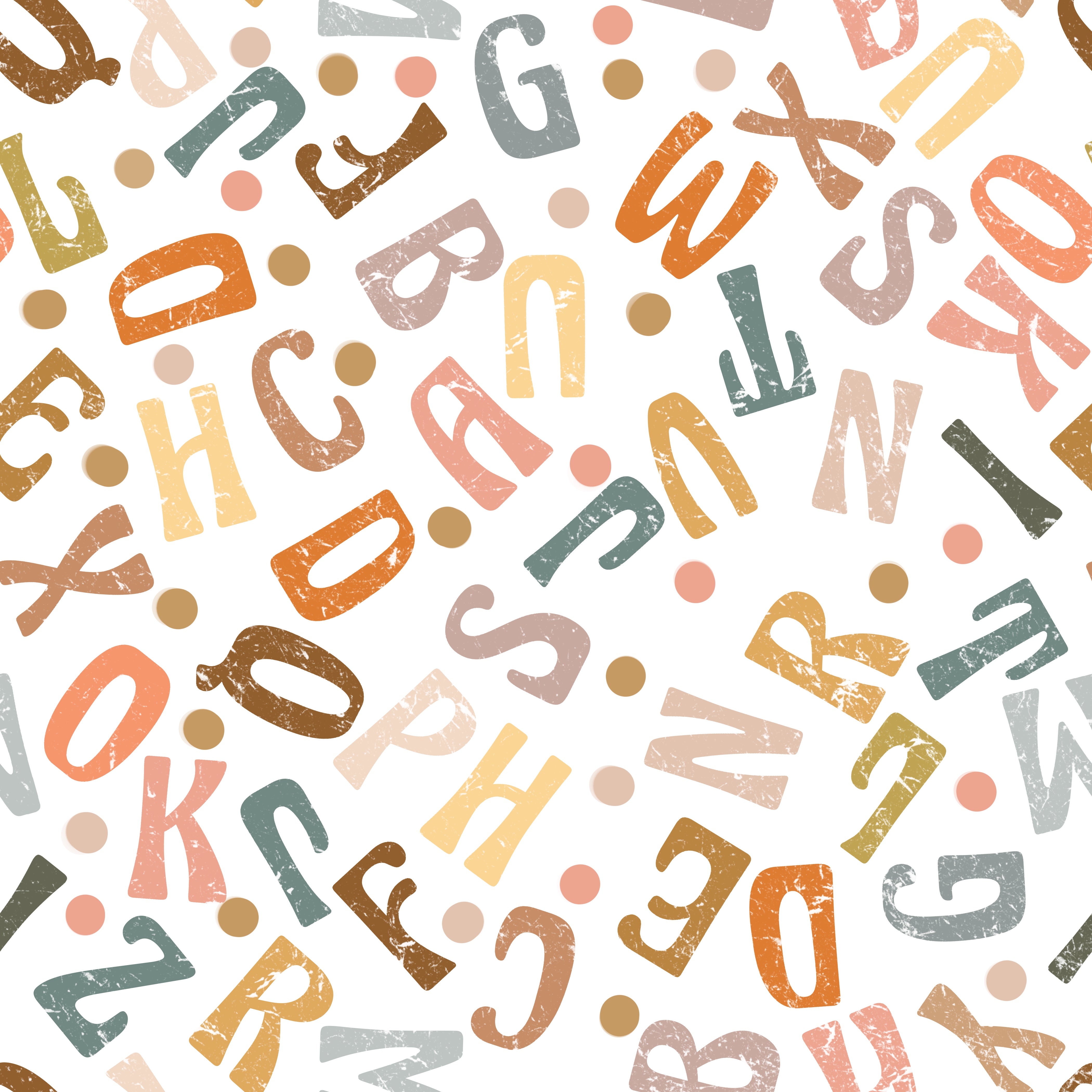 Print Swatch - Alphabet