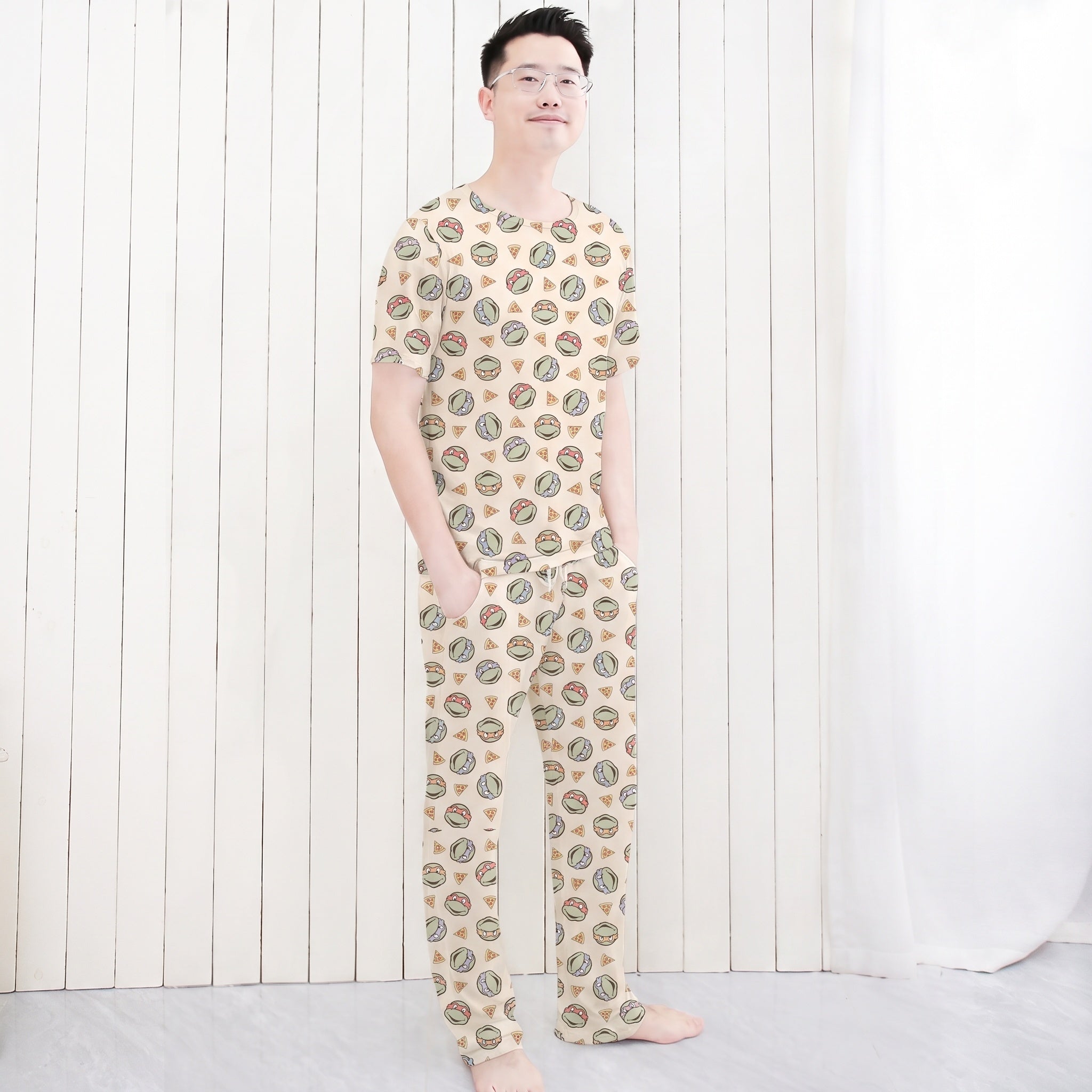 Turtles Men's Pajama Set