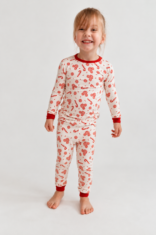 Peppermint Ears 2 piece PJ's