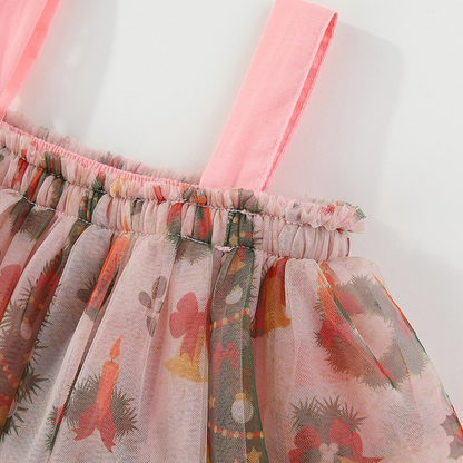 Blush Tulle Christmas Dress