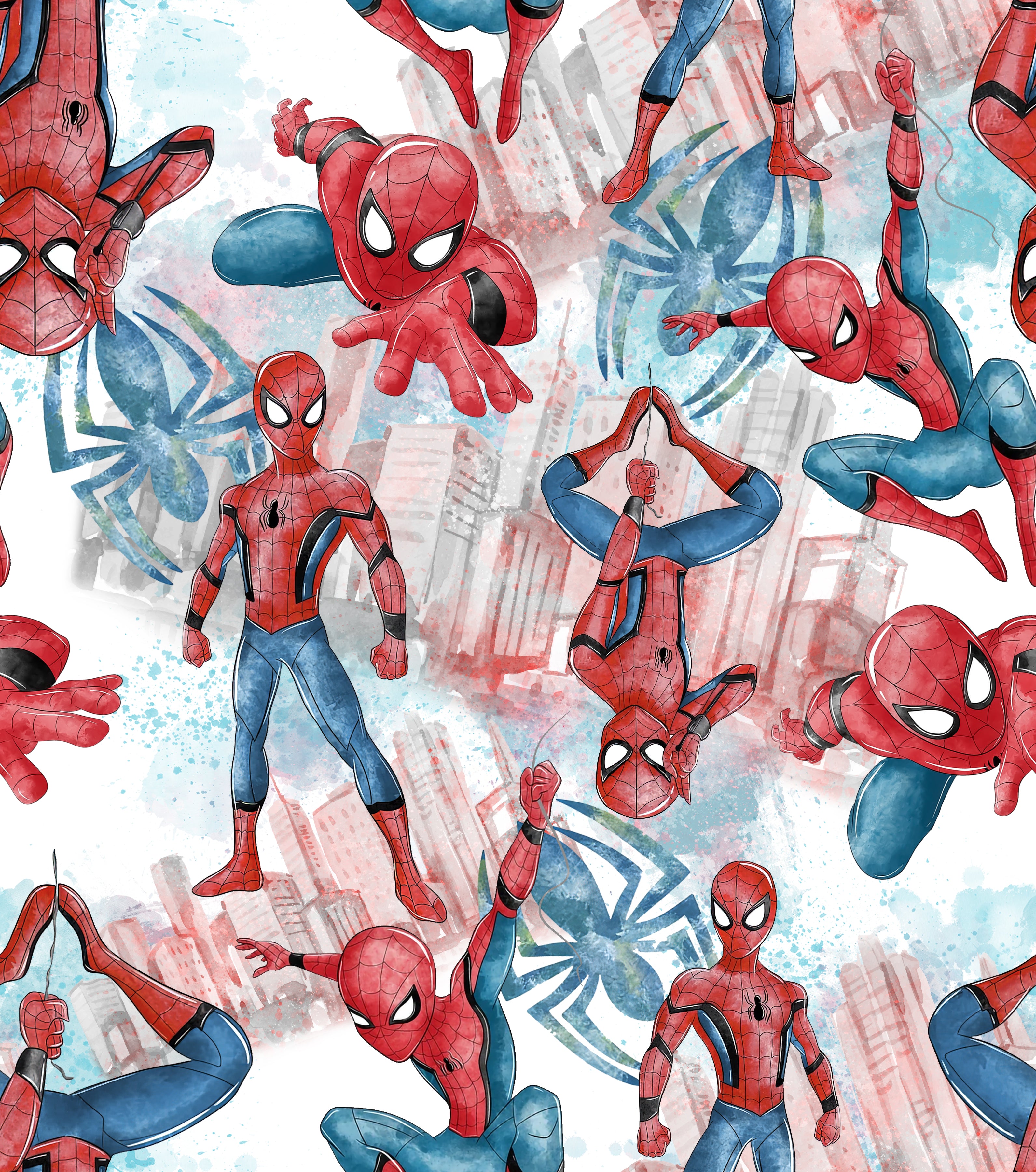 Print Swatch - Spider-Man