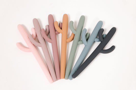 Cactus Teething Straw
